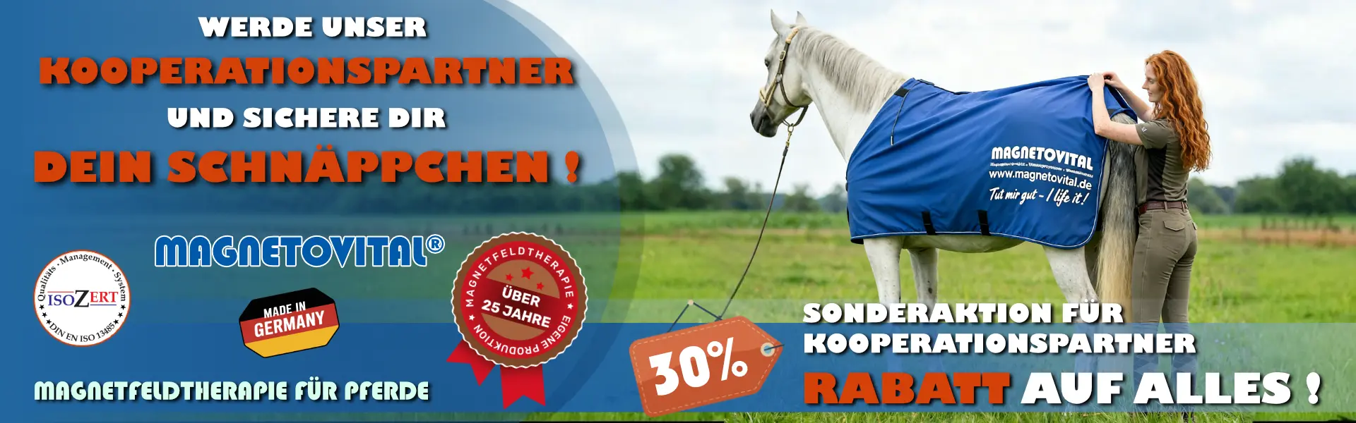 Magnetfelddecke Pferd Sonderangebot